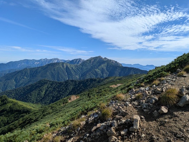 2025年8月冷池山荘種池山荘新越山荘